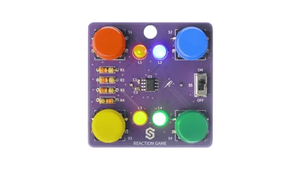 Reaction Game Solder Kit